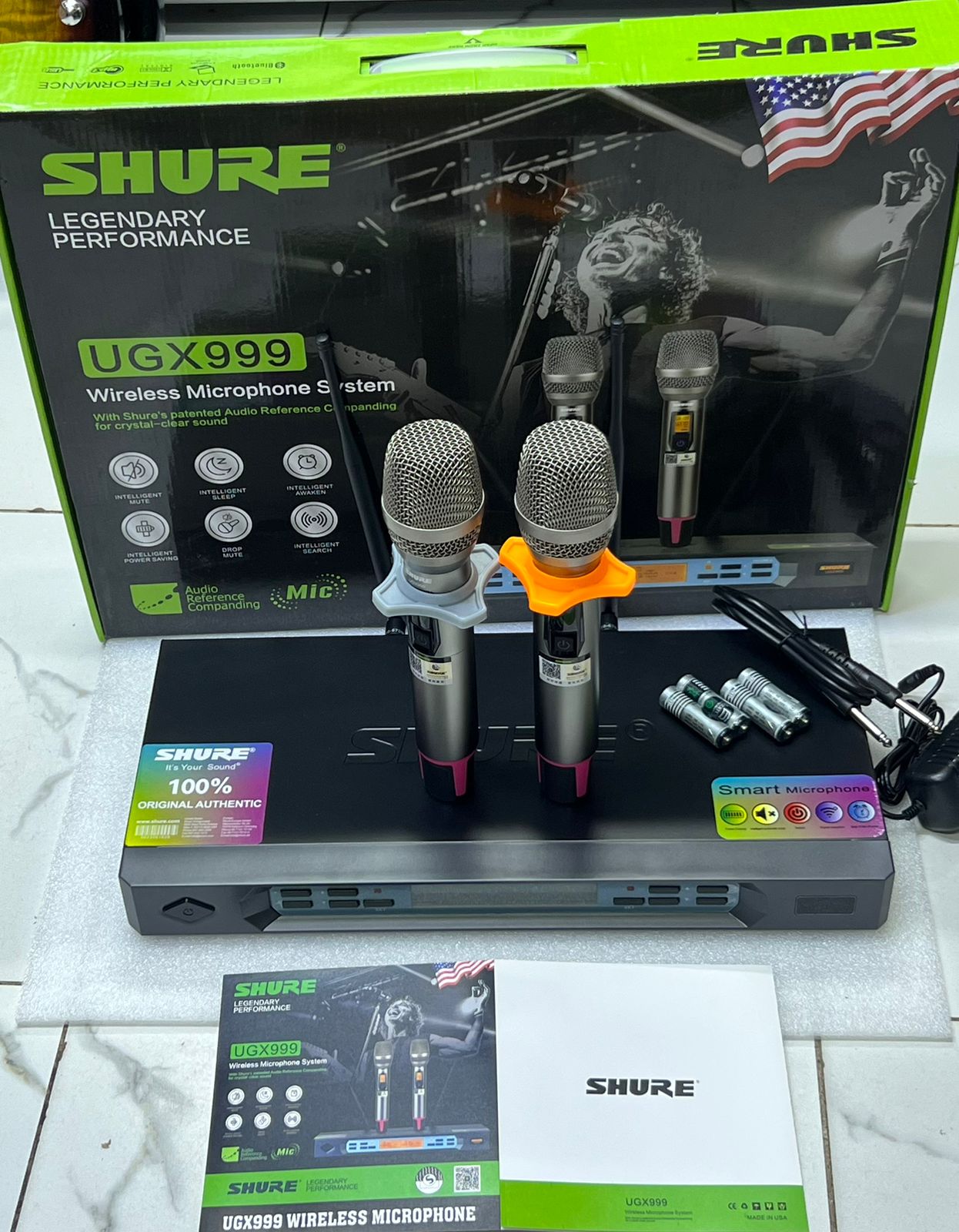shure UGX999 wireless microphone