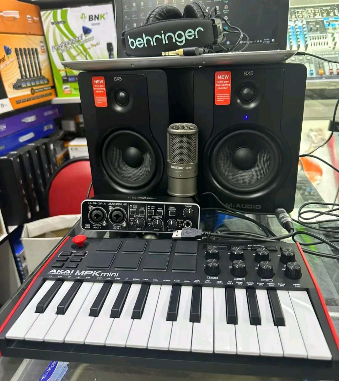 Complete Professional Studio Equipment Setup