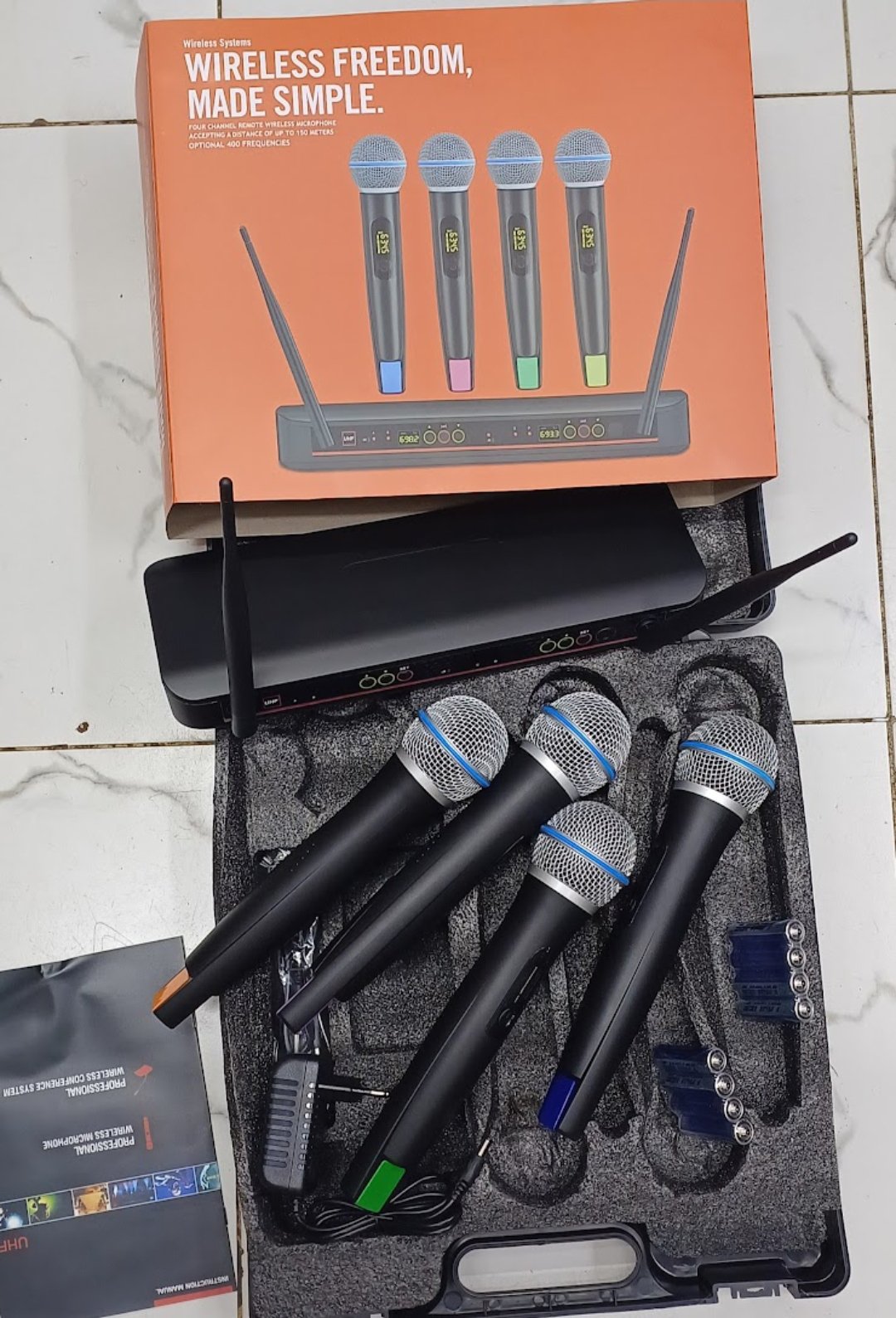 Shure 4in1 Wireless Microphones