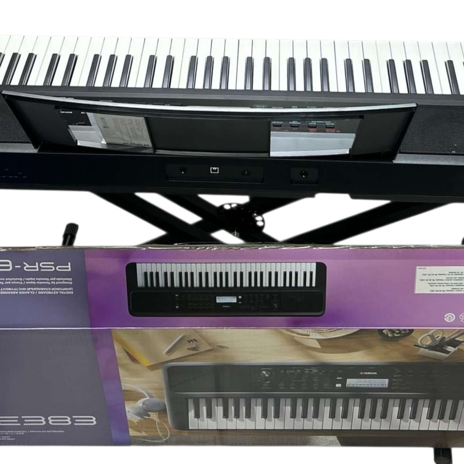 Yamaha PSR-E383 61-key portable keyboard - Image 2