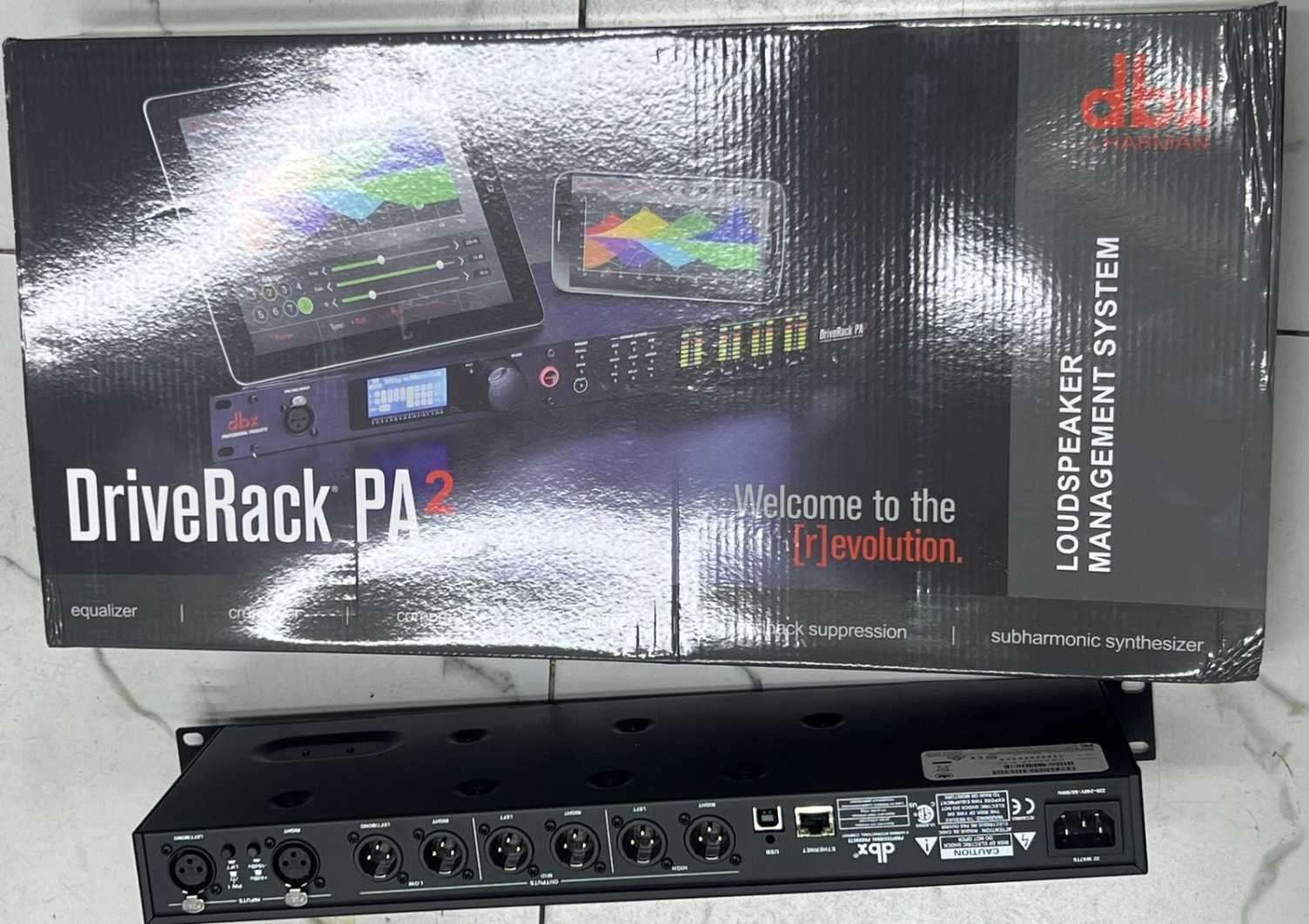 dbx DriveRack PA2 Complete Loudspeaker Management System - Image 2