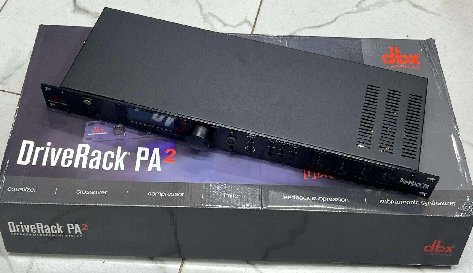 dbx DriveRack PA2 Complete Loudspeaker Management System