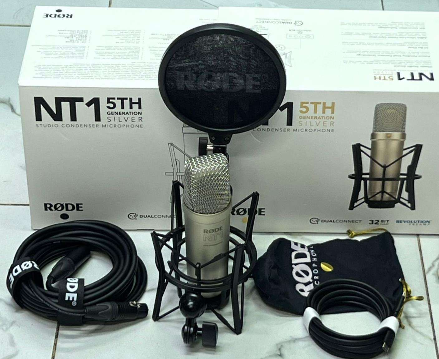 RØDE NT1 5th Generation large-diaphragm studio condenser microphone