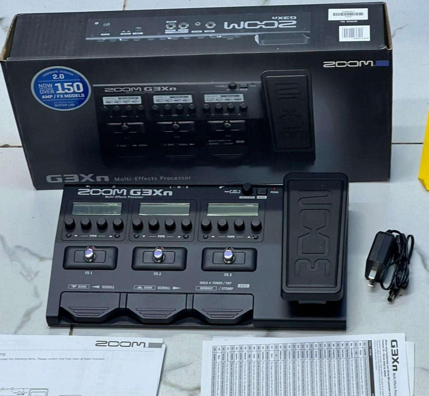 Used Zoom G3Xn Multi-Effects Guitar Processor Pedal