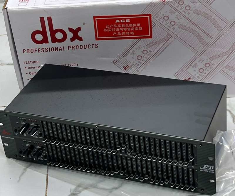 Professional DBX 2231 Graphic Equalizer & Limiter | Best Price in Kenya