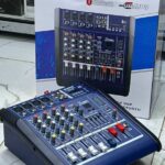 Max PMX402DU 4-Channel Powered Mixer with Bluetooth & USB