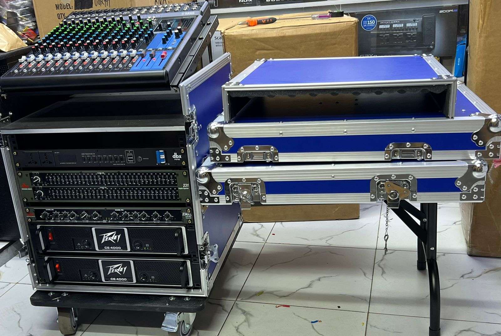 Complete Public Address Control Unit