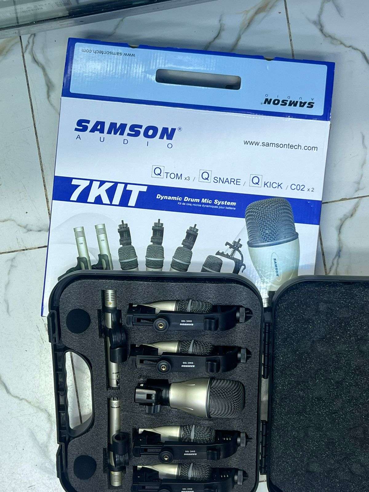 Samson 7 Kit Drum Microphone Set for Sale in Kenya