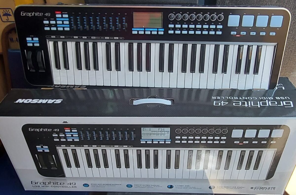 Samson Graphite 49 | 49-Key USB MIDI Keyboard Controller