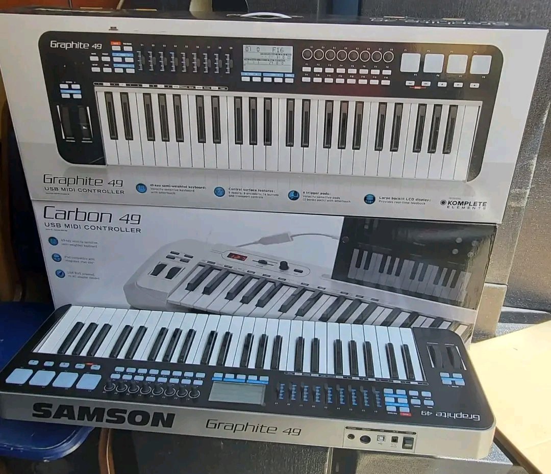 Samson Graphite 49 | 49-Key USB MIDI Keyboard Controller - Image 2